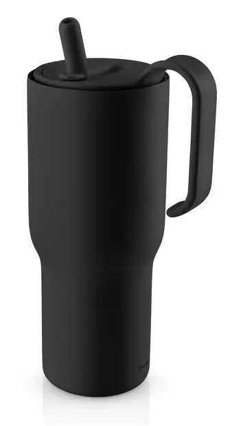 Eva Solo Sip'n'Go termosmuki 0,9l musta - Termosmukit ja - kannut - 505050 - 1