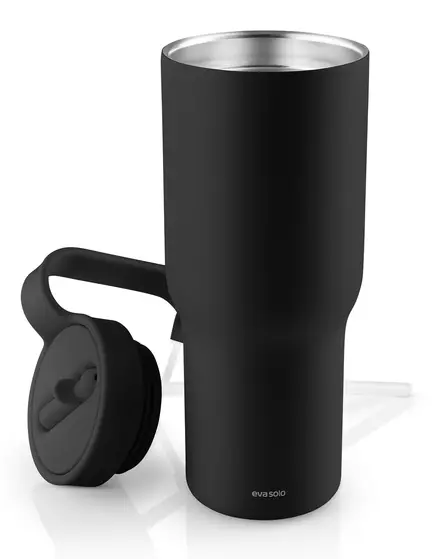 Eva Solo Sip'n'Go termosmuki 0,9l musta - Termosmukit ja - kannut - 505050 - 2