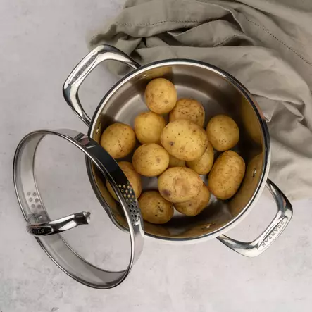 Teräskattila 3,4 litraa + kansi - Paistinpannut ja kattilat - SP75252000 - 2