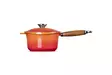 Valurautakasari puukahva 18cm, oranssi - Le Creuset padat ja uunivuoat - LC21139180902460 - 3