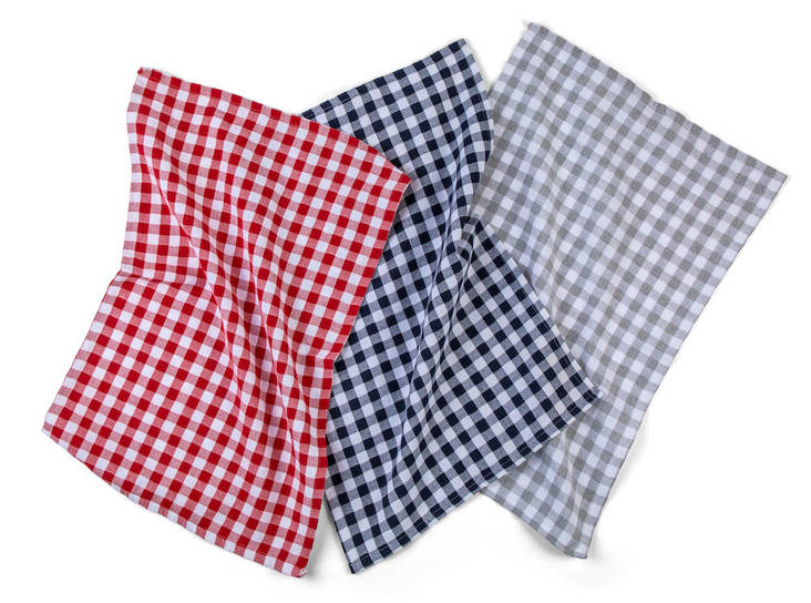 Keittiöpyyhe ruudullinen - Pyyhkeet ja kylpytakit - 411190 - 1