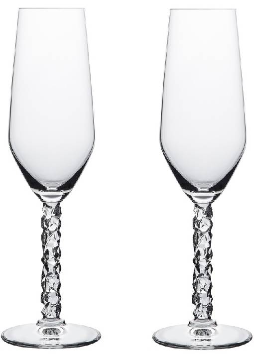 Orrefors Carat samppanjalasit 2 kpl - Lasit  - 6590100 - 1