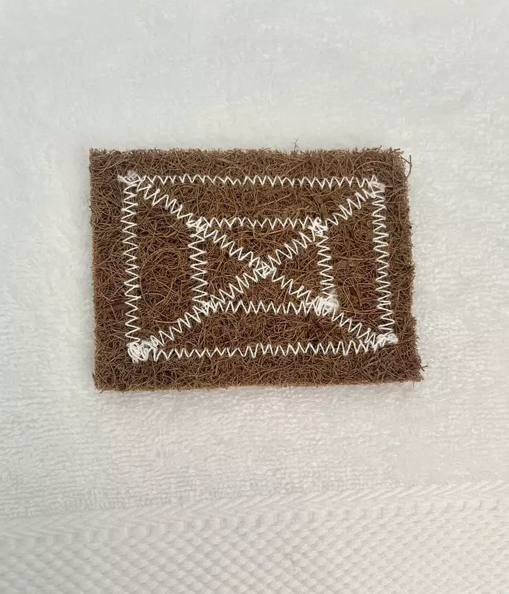 Kookosmatto kuorintasieni / alusta - Marseille-saippuat ja huuhteluetikat - 70_1_020 - 1