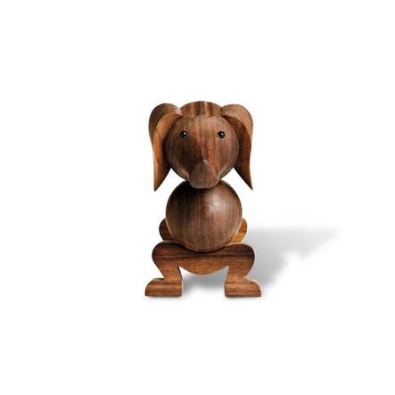 Kay Bojesen koira, walnut - Koristeet - 900457-56-KAY39201 - 2