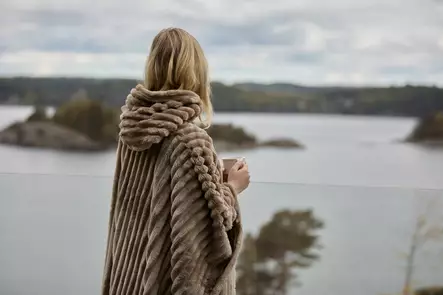 Pehmeä poncho - Torkkupeitot - 411361 - 1