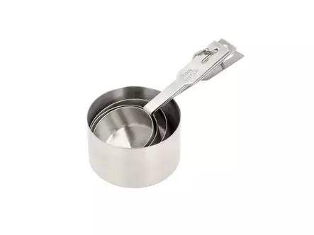 Mittasetti terästä 4 osaa - Leivontatarvikkeet - MB38001 - 1