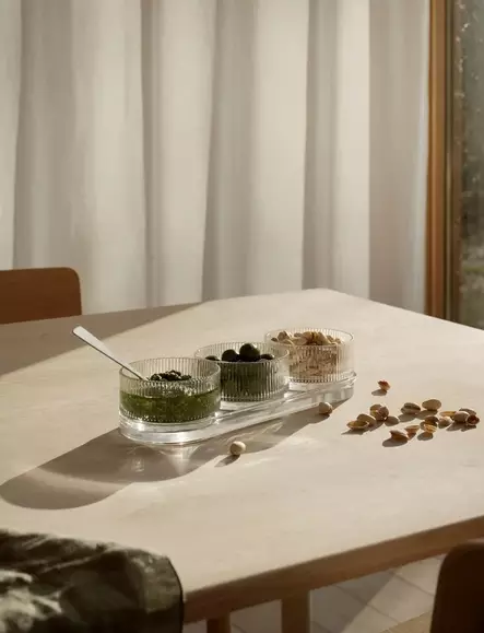 Stelton Pilastro tarjoilusetti - Tarjoilukulhot ja -vadit - X512 - 2