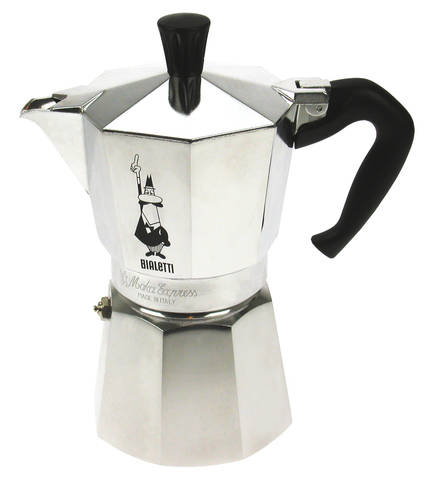 Mutteripannu Bialetti 6 kupin Moka Express - Kahvinkeitinten ja espressokoneiden tarvikkeet - 900457-56-58-23 - 1
