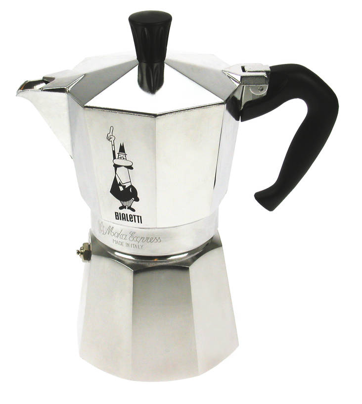 Mutteripannu Bialetti 6 kupin Moka Express - Kahvin valmistus - 58-23 - 2