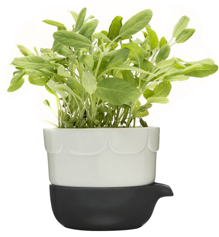 Yrttiruukku Green 2-osainen - Kodin piensisustus - 5016663 - 1