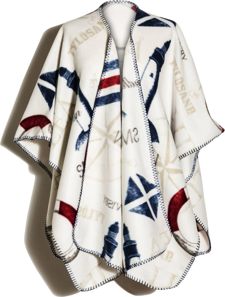 Poncho merihenkinen - Torkkupeitot - 410764 - 1