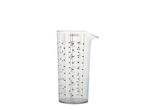 Mittalasi, 1,0 l muovia - Leivontatarvikkeet - RM10606 - 1
