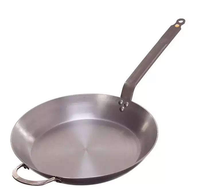 Hiiliteräspannu 36 cm - De Buyer hiiliteräspannut - 5610_36 - 1