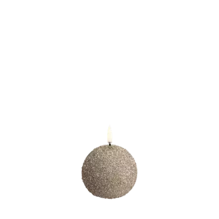 Uyuni LED glitter pallo kynttilä - Kynttilänjalat ja tuikkukupit - UL-BA-CPGLI0707 - 1