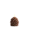 Uyuni LED kynttilä käpy ruskea - Kynttilänjalat ja tuikkukupit - UL-PC-BR0707 - 1