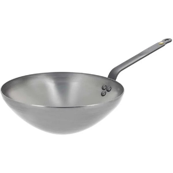 Wok hiiliterästä Mineral B 28cm - De Buyer hiiliteräspannut - 5618_28 - 1