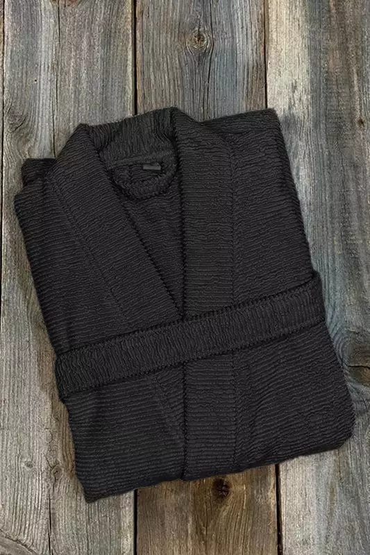 Kylpytakki KAARNA musta - Pyyhkeet ja kylpytakit - 716black - 1