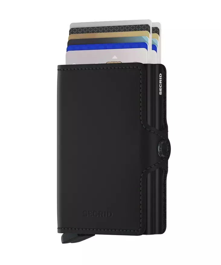Secrid Twinwallet Matte Black - Secrid korttilompakot - SecTMblack - 1