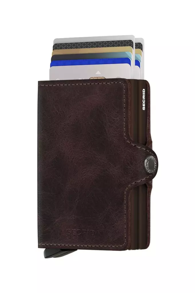 Secrid Twinwallet Vintage Chololate - Secrid korttilompakot - SecTVChoco - 1